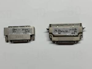 OldMac用SCSI変換コネクタ　50pin－50pin,　50pin－68pin　各１点 (中古品)