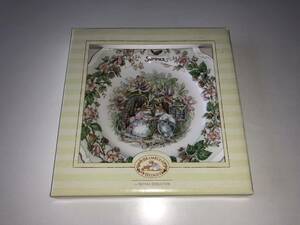 ロイヤルドルトン ブランブリーヘッジ プレート 20cm SUMMER★ROYAL DOULTON★BRAMBLY HEDGE★英国陶磁器★皿 PLATE サマー 夏