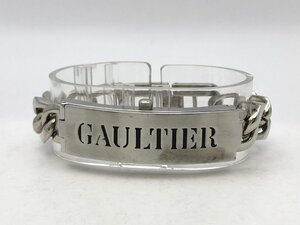 1円～/Jean Paul Gaultier/ジャンポールゴルチエ/5431-A05214/3針/シルバーカラー/ブレスレット/クォーツ/メンズ腕時計/ジャンク/T197