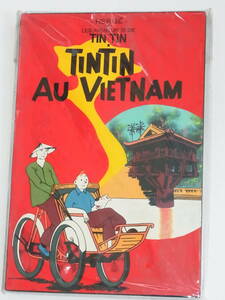 ◎ TINTIN AU VIETNAM　タンタン ベトナム　ピクチャーボード 壁掛け ◎