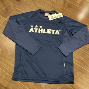 新品　ATHLETA　アスレタ　プラクティスシャツ　サイズ140　ネイビー　定価4180円　送料185円