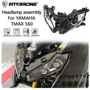 Mtkracing-ヤマハtmax 560用ヘッドランプ,ヘッドライトアセンブリ,2022-2024