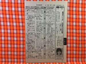 CN24184◆切抜き◇平松圭子◇共通7ジ！金曜塾・職場のいじめに同情的な女性軍