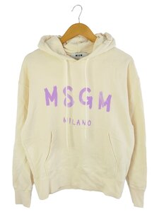 MSGM◆パーカー/XS/コットン/CRM/プリント/3140MM515