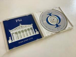 ★米米クラブ「Phi(ファイ)」 11曲入-抱きしめたい,デイ・ドリーム,紅い人,ときの旅路,日常の私,愛はふしぎさ,追いかけて,上を向いて唄おう