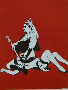 Banksy、QUEEN VIC、海外版希少レゾネ、状態良好、送料込み