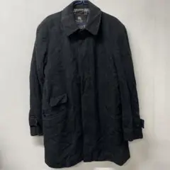 BURBERRY BLACK LABEL カシミヤ混　濃グレー ジャケット☆20