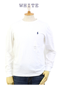 新品 アウトレット ｂ338 Sサイズ 長袖 Tシャツ ポニー polo ralph lauren ポロ ラルフ ローレン 白 ロンT