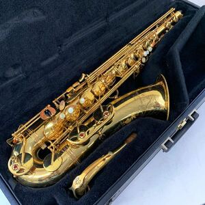 【Gt-9】 YANAGISAWA T-901 Tenor Sax テナーサックス サクソフォン ヤナギサワ 金管楽器 凹み多数 損傷激しめ ジャンク 2093-57