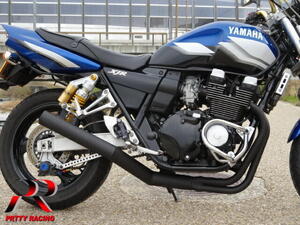 プリティー YAMAHA XJR400 RH02 （01～） ショート管 ～ 70π 黒 マフラー