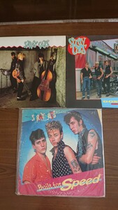 ストレイキャッツ STRAY CATS 3枚セット　ネオロカ　サイコ　ロックンロール　格安　希少　レア 検索 クリームソーダ ペパーミント