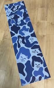 高品質　スケートボード スケボー デッキテープ　グリップテープ skateboard　リップンディップ RIPNDIP　青色迷彩