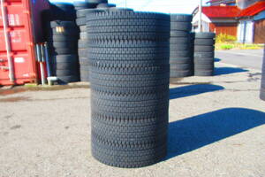 2021年製 10㎜Up!! DUNLOP DECTES SP001 スタッドレス 245/70R19.5 136/134J 6本SET!! 条件付き送料無料!!