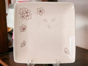 【50%OFF アウトレット】 ジェンガラ JENGGALA 食器・陶器 Jenggala Square Plate (SAKURA COLLECTION) ※同梱発送可