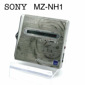 希少　SONY　ソニー　MDウォークマン　MD WALKMAN　MZ-NH1　シルバー　ポータブル　ミニディスク　レコーダー　オーディオ　