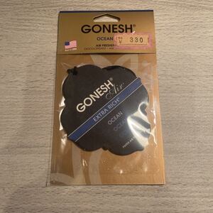 ペーパーエアーフレッシュナー ガーネッシュ　gonesh オーシャン