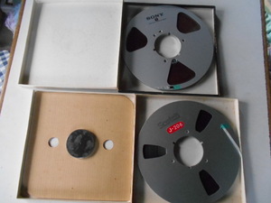 ★　SONY　Rー11A　EMPTY　REEL×1本　＆　Scotch　1500-1100R-P　MAGNETIC　TAPE　×１本　中古　★