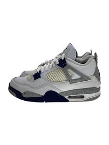 NIKE◆AIR JORDAN 4 RETRO_エアジョーダン 4 レトロ/28cm/WHT