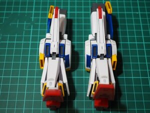 ☆AAJ49☆ジャンク★バンダイ MG 1/100 ZZガンダム Ver.1.0 脚部のみ（墨入れ・トップコートあり） ジャンク部品取り 完成品