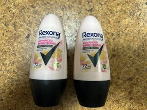 送料込み！（新品）レクソーナ　制汗　デオドラント　ロールオン　アドバンスドブライトニング　45ml 2本