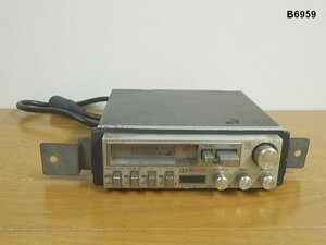 B6959S FUJITSU TEN 旧車レトロ カセットデッキ QD-100TMI