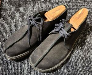 送料込み　Clarks　クラークス　スエード レザーシューズ　デザートトレック　チャッカ　