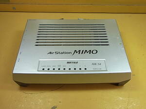 ◎B/847●バッファロー BUFFALO☆無線LANルーター☆Air Station MIMO☆WZR-G108☆動作不明☆ジャンク