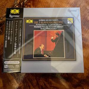 【未開封】 ESOTERIC SACD ベートーヴェン：ピアノ協奏曲全集 BEETHOVEN: The Piano Concertos ESSG-90255