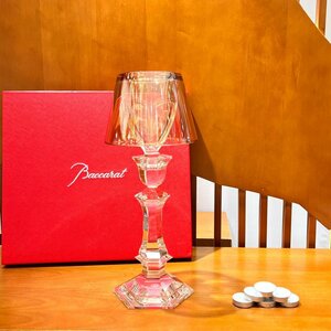 Baccarat バカラ HARCOURT 2way キャンドルスタンド　キャンドルホルダー ローソク立て 新品　クリスタル 箱付き　4664