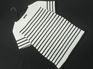 ネコポスOK HARE ハレ ボーダー Tシャツ sizeS/白ｘ黒 ■◆ ☆ dgd1 メンズ