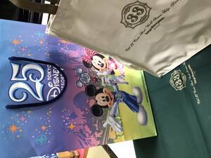 【希少】東京ディズニーランド　クラブ３３　Club33　サブバッグ　トートバッグ　未使用品　美品２５周年　紙袋【新品】