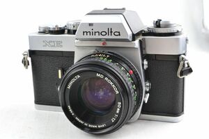 ★ジャンク★MINOLTA ミノルタ XE ボディ MD ROKKOR 50mm F1.7★#15526