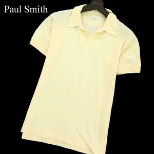 Paul Smith ポールスミス メインライン★ 春夏 半袖 鹿の子 ポロシャツ Sz.M　メンズ 日本製　A2T07705_7#A