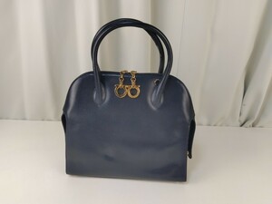 バック フェラガモ ガンチーニ ハンドバッグ ショルダーバッグ 2WAY AX 21 5644 レザー Salvatore Ferragamo 