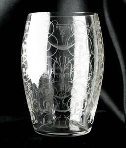 稀少 BACCARAT バカラ MICHELANGELO ミケランジェロ ゴブレ グラス 上質クリスタル エッチング装飾