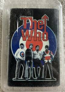 超貴重!!新品未使用品[THE WHO ザ・フー]オイルライター Oil Lighter/2006年Official商品/ロック/モッズ/ピートタウンゼット/おまけ付き