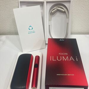 TA★1円～ 中古品 IQOS アイコス イルマi 10周年アニバーサリーモデル 赤 レッド 本体 イルマ限定カラー 通電確認済み