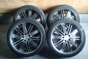 WORK ワーク VARIANZA ヴァリアンツァ 20インチ アルミ ホイール 20×8.5J/5H/PCD114.3/オフセット+40 245/35ZA20 ATR SPORT 4本SET 22-260