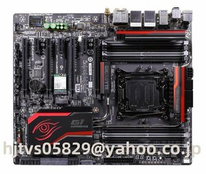 Gigabyte X99-Gaming G1 WIFI マザーボード Intel X99 LGA 2011-V3 8×DDR4 DIMM E-ATX メモリ最64G対応 保証あり　