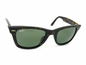 1円 Ray-Ban レイバン RB 2140 902 52□22 3N べっ甲調 サングラス メガネ 眼鏡 メンズ レディース ブラウン系 FD7027