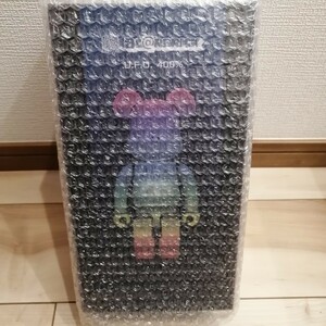 MEDICOM TOY BE@RBRICK U.F.O. 400％ メディコムトイ ベアブリック ユーホー UFO AKASHI RECORDS2021 レインボー まぼろしのパレード