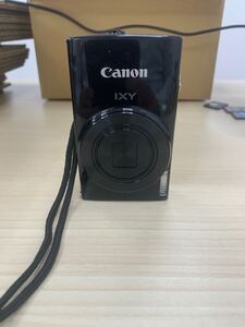 Canon IXY 190 コンパクトデジタルカメラ ブラックカラー 稼動品 本体のみ 1219-5