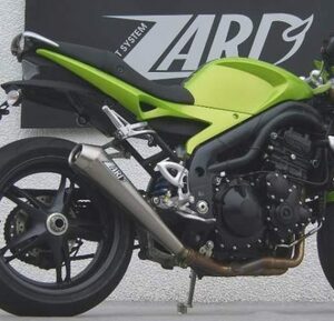 ZARD レーシング EVO S/Oマフラー TRIUMPH SPEED TRIPLE 07-10