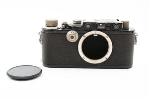 【人気のDIII ブラックペイント 完動品】 Leica ライカ DIII バルナック ボディ カメラ レンジファインダー 同梱可能 1円 #9162