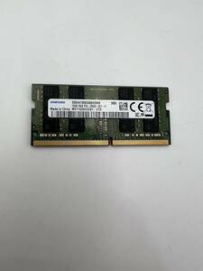 SNMSUNG 2RX8 PC4-2666V-SE1-11 16GB×1 ノート用メモリ動作品