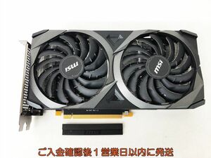 【1円】msi GEFORCE RTX 3060 Ti VENTUS 2X 8G OCV1LHR グラフィックボード 未検品ジャンク EC45-034jy/F3