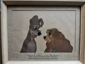 Disney　ディズニー　わんわん物語　レディ　トランプ　セル画　原画　限定　レア　入手困難 希少　Lady and the Tramp