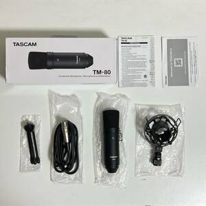 [配信機器]TASCAM TM-80 コンデンサーマイク