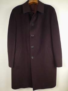 ◆NORDSTROM ロロピアーナ素材コート STORM SYSTEM 44R 美品 茶 Loro Piana キングサイズ NORDSTROM