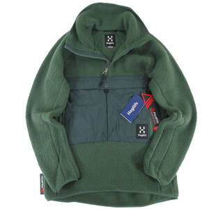 定4.5万 新品◆Haglofs×Nigel Cabourn◆保温 POLARTEC IC3 マウンテン スモック M 緑◆ホグロフス ナイジェル・ケーボン 605015◆J190